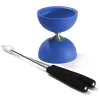 Rubber Diabolo met Aluminium Stokken - Donkerblauw>Eureka Online