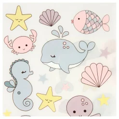 Rub-On Stickers Oceaan, 2 Vellen-Creativ Company Sale