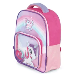 Rugzak Eenhoorn met Transparante Voorzak Hot