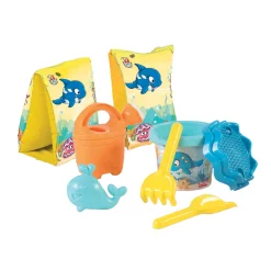 Rugzak met Strandset Zeedieren, 6dlg.-Androni Clearance