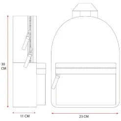 Rugzak Pret Be Soft and Kind Teddy Roze><noscript><img width=