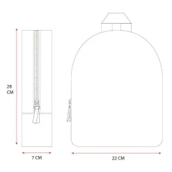 Rugzak Pret Time For Hugs Blauw-Vadobag