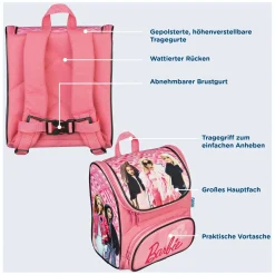 Rugzak Roze - Barbie><noscript><img width=