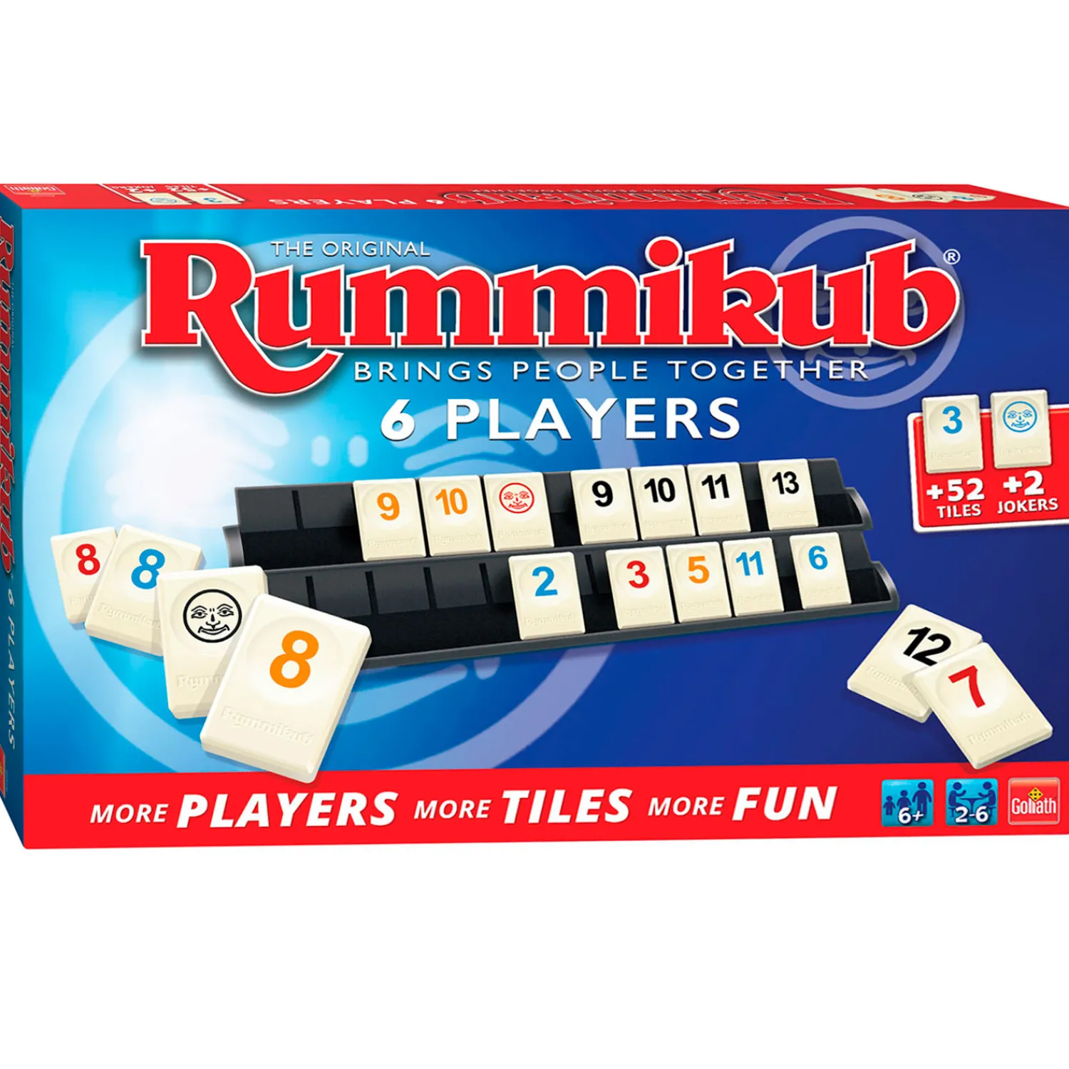 Rummikub The Original voor 6 Spelers>Goliath Games Sale