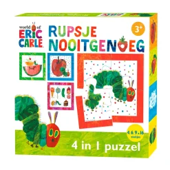 Bambolino Toys Rupsje Nooitgenoeg Puzzel, 4in1 Sale