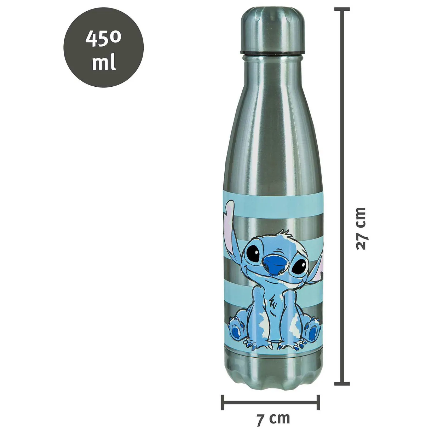 Undercover RVS Drinkfles Stitch, 500ml Outlet