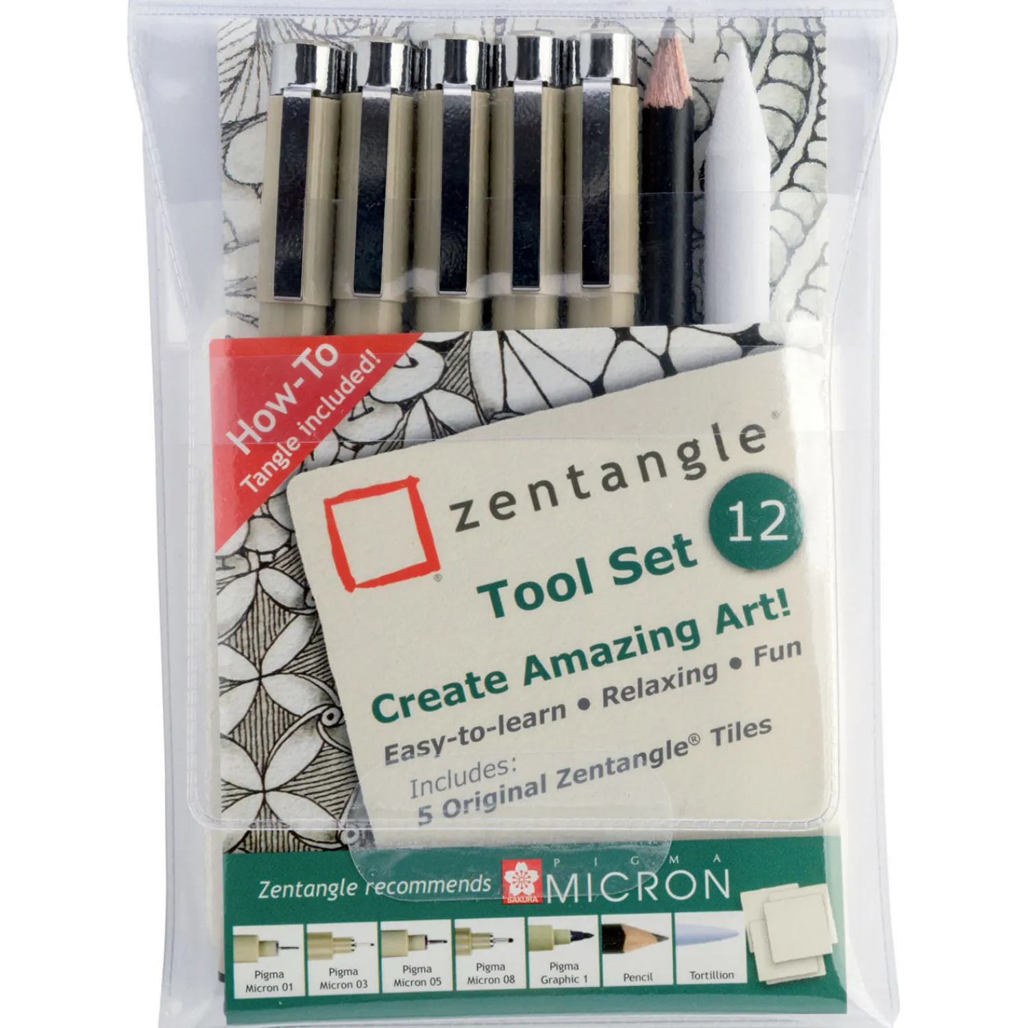 Zentangle Toolset, 12dlg.-Sakura
