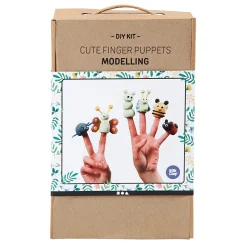 Schattige Vingerpoppen Maken Silk Clay Kleiset-Creativ Company Clearance