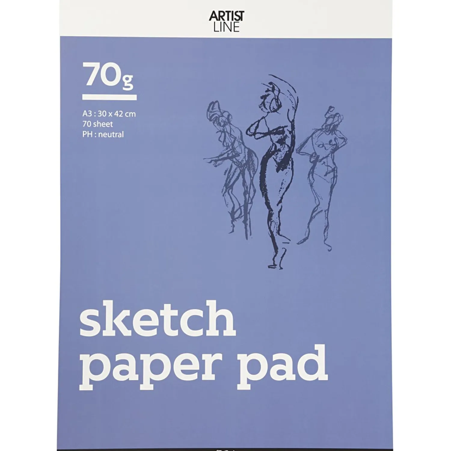 Creativ Company Schetsblok Wit A3 70gr, 70 Vellen Outlet