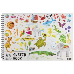 Schetsboek A3, 40 Vellen>Creative craft group Online