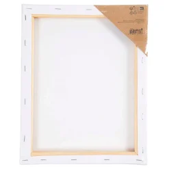 Schildercanvas met Print Bloemen - 24x30cm-Creativ Company Sale