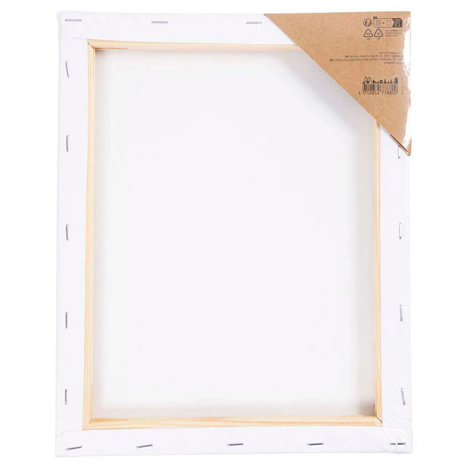 Schildercanvas met Print Boeket in Vaas - 24x30cm-Creativ Company Best