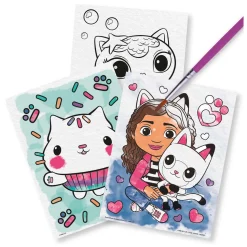 Creative Craft Group Schilderen met Water Gabby's Poppenhuis, 7dlg. Clearance