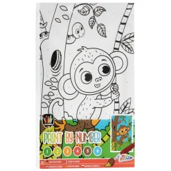 Schilderen op Nummer - Aapje>Creative Craft Group Clearance