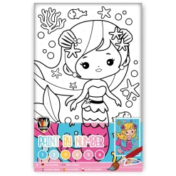 Grafix Schilderen op Nummer - Zeemeermin Best