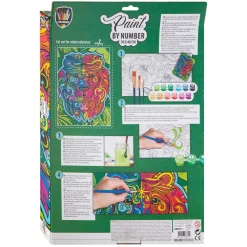 Grafix Schilderen op Nummer Canvas - Leeuw Online