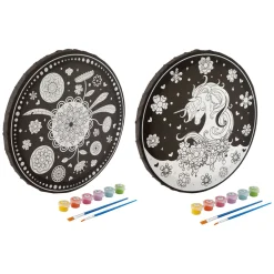 Creative Craft Group Schilderen op Nummer Rond, 9dlg. Clearance