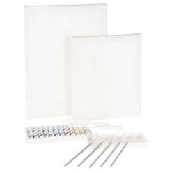 Schildersset met Canvas, Verf en Penselen Hot