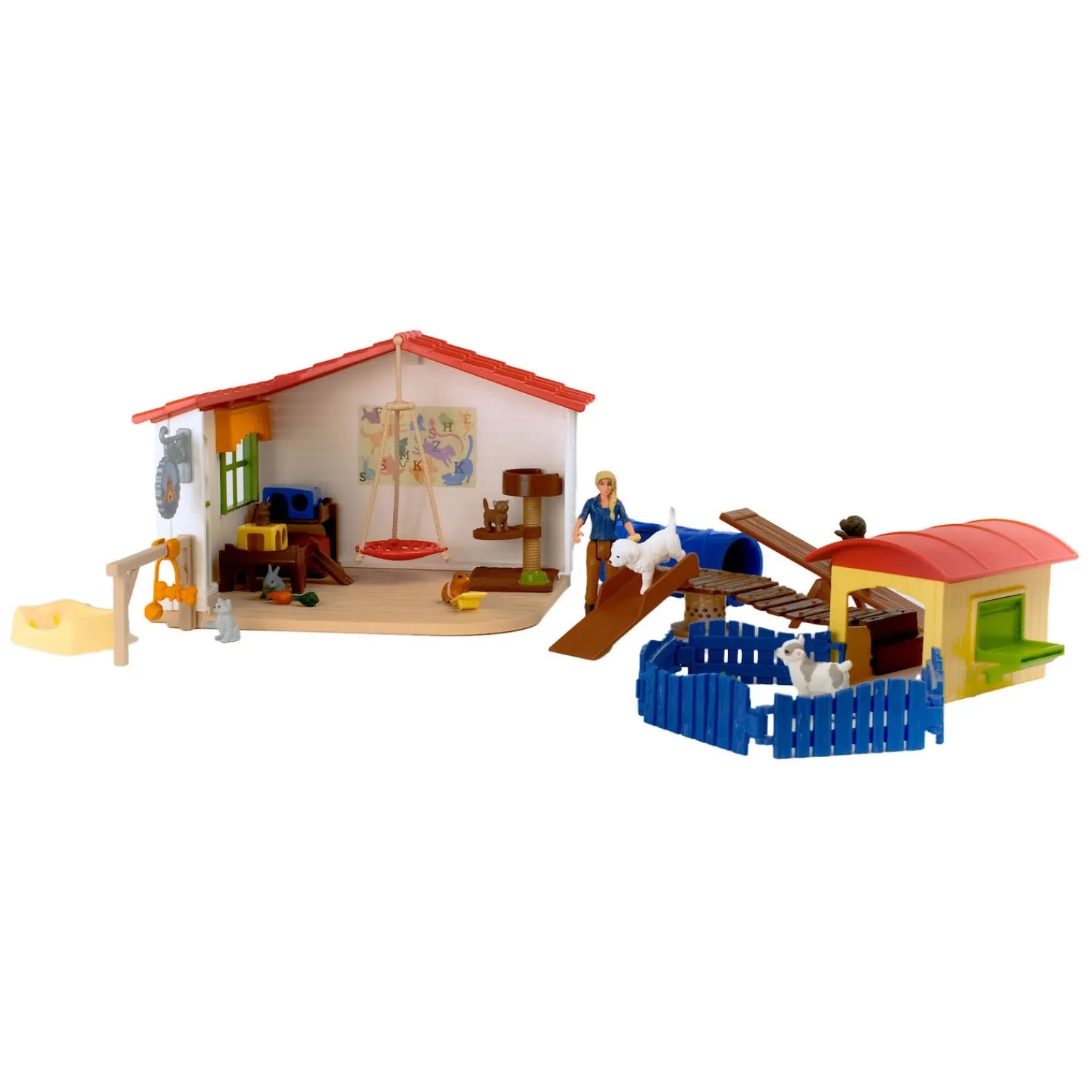 schleich FARM WORLD Dierenhotel 42607 Online