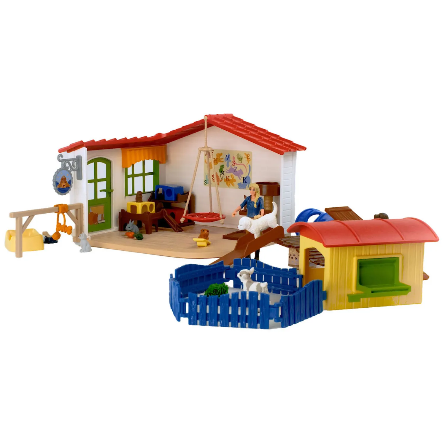 schleich FARM WORLD Dierenhotel 42607 Online