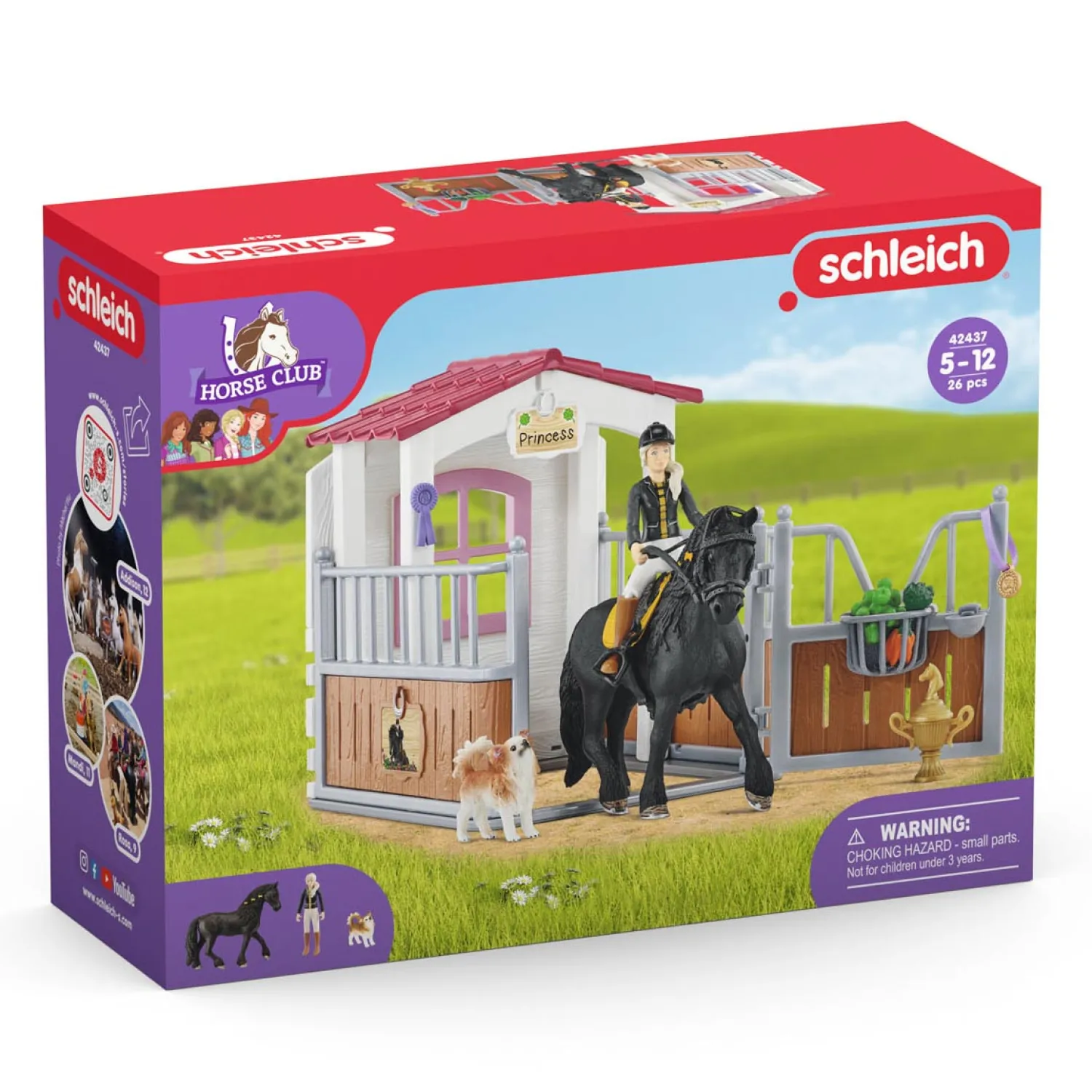 HORSE CLUB Box met Tori en Prinses HORSE CLUB 42437-Schleich New