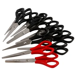 Schoolschaar Zwart Rechts en Linkshandig, set van 12>Creativ Company