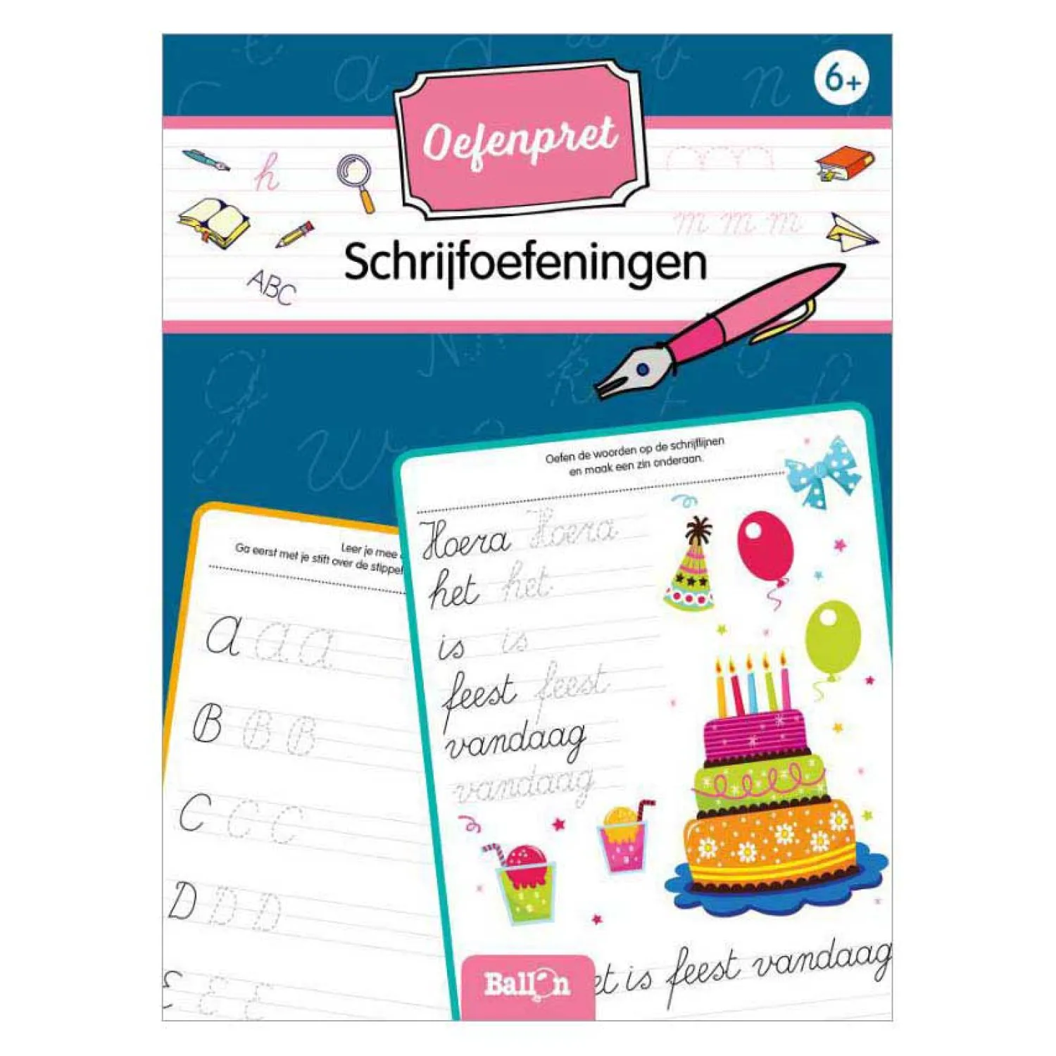 Schrijfoefeningen 6+-Standaard Uitgeverij Hot