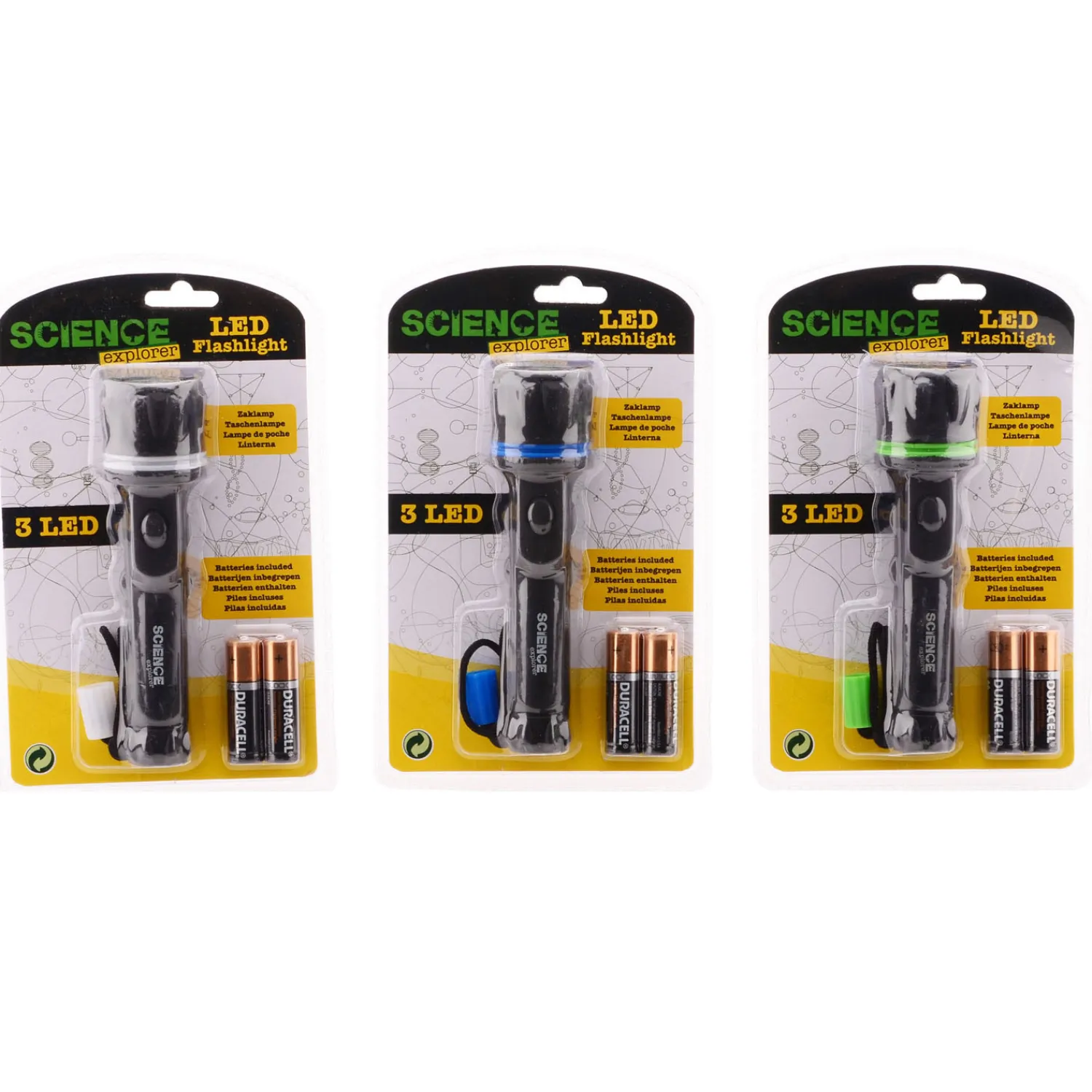 Johntoy Science Explorer Zaklamp LED Hot