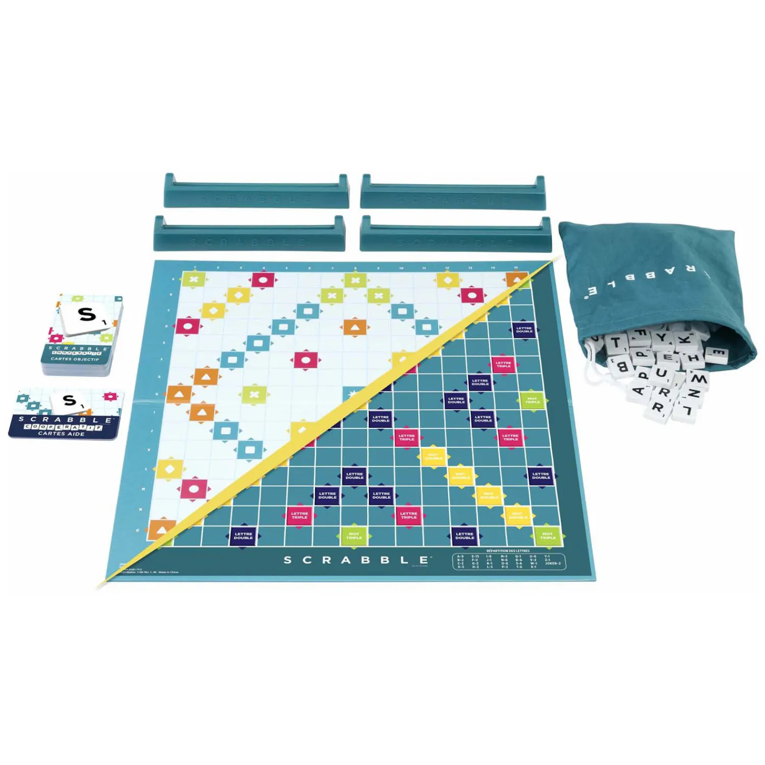 Mattel Scrabble Bordspel Franstalig Best