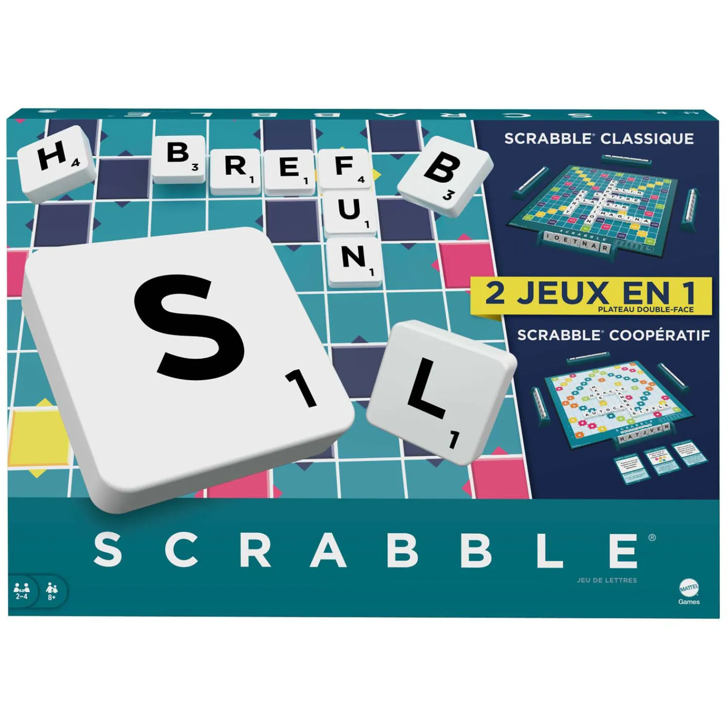 Mattel Scrabble Bordspel Franstalig Best