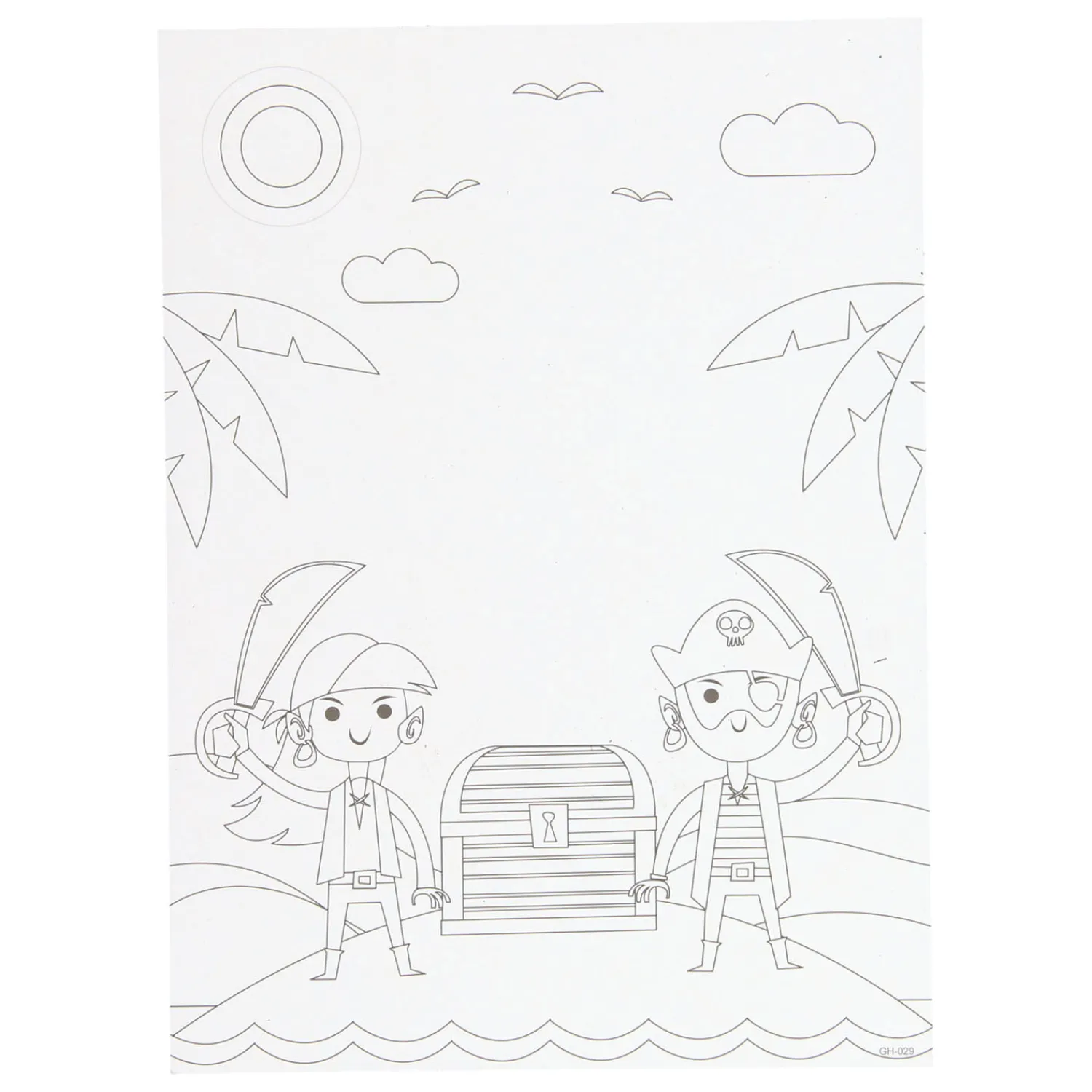 Scratch Kaarten Piraat- Clearance