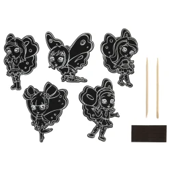 Scratch Set Magneten Feeën, 10st.>Creative Craft Group Best