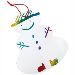Scratchkaart Sneeuwman Kersthanger, Set van 24-Colorations Sale