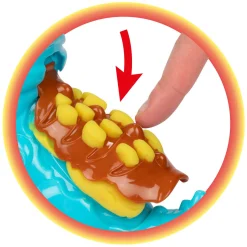 Toi-Toys Sculptidough Kleiset Dino - 5 Kleipotjes Hot