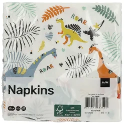 Servetten Dino Roars, 20st.><noscript><img width=