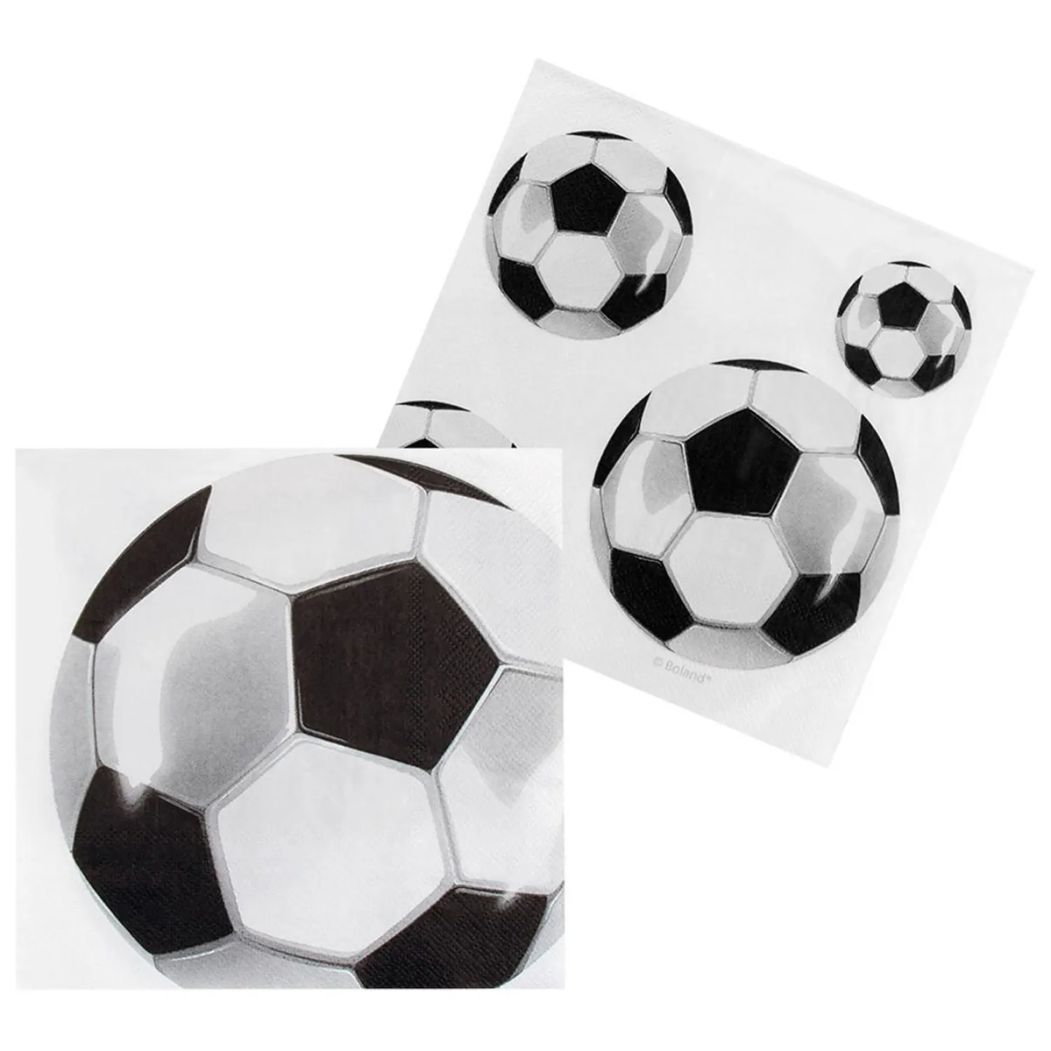 Servetten Voetbal, 20st.-Boland Hot