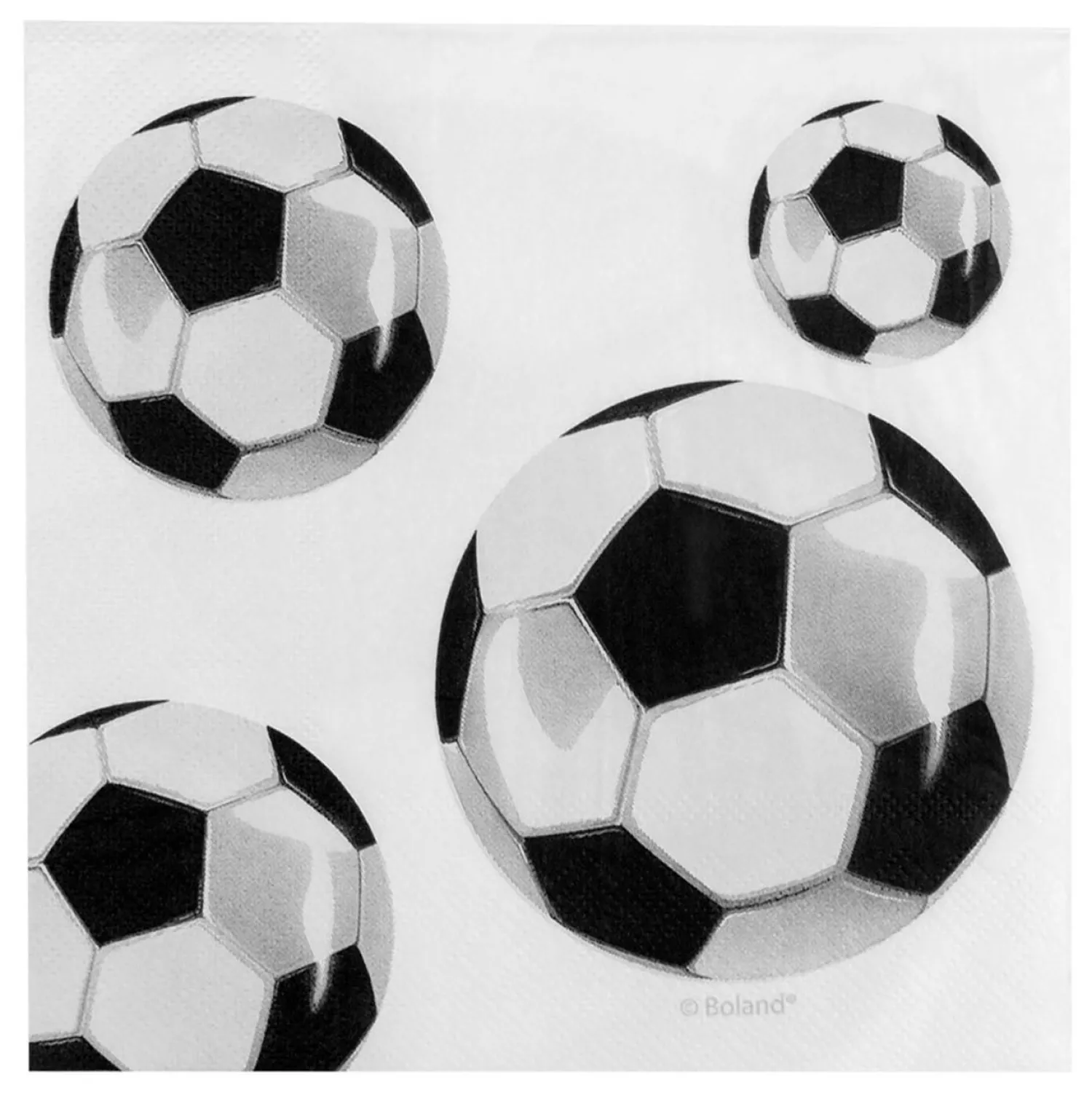 Servetten Voetbal, 20st.-Boland Hot
