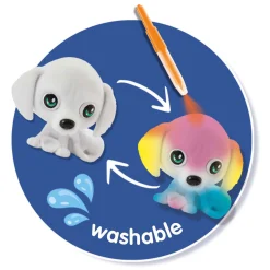 SES Blow Airbrush Pens - Puppy's Surprise, 3st. Hot