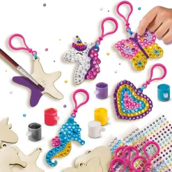 Diamond Painting - Houten Sleutelhangers><noscript><img width=