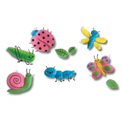 SES ECO Klei - 4 Kleipotjes Hot