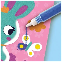 Gekleurde Zandkunst - Bosdieren><noscript><img width=