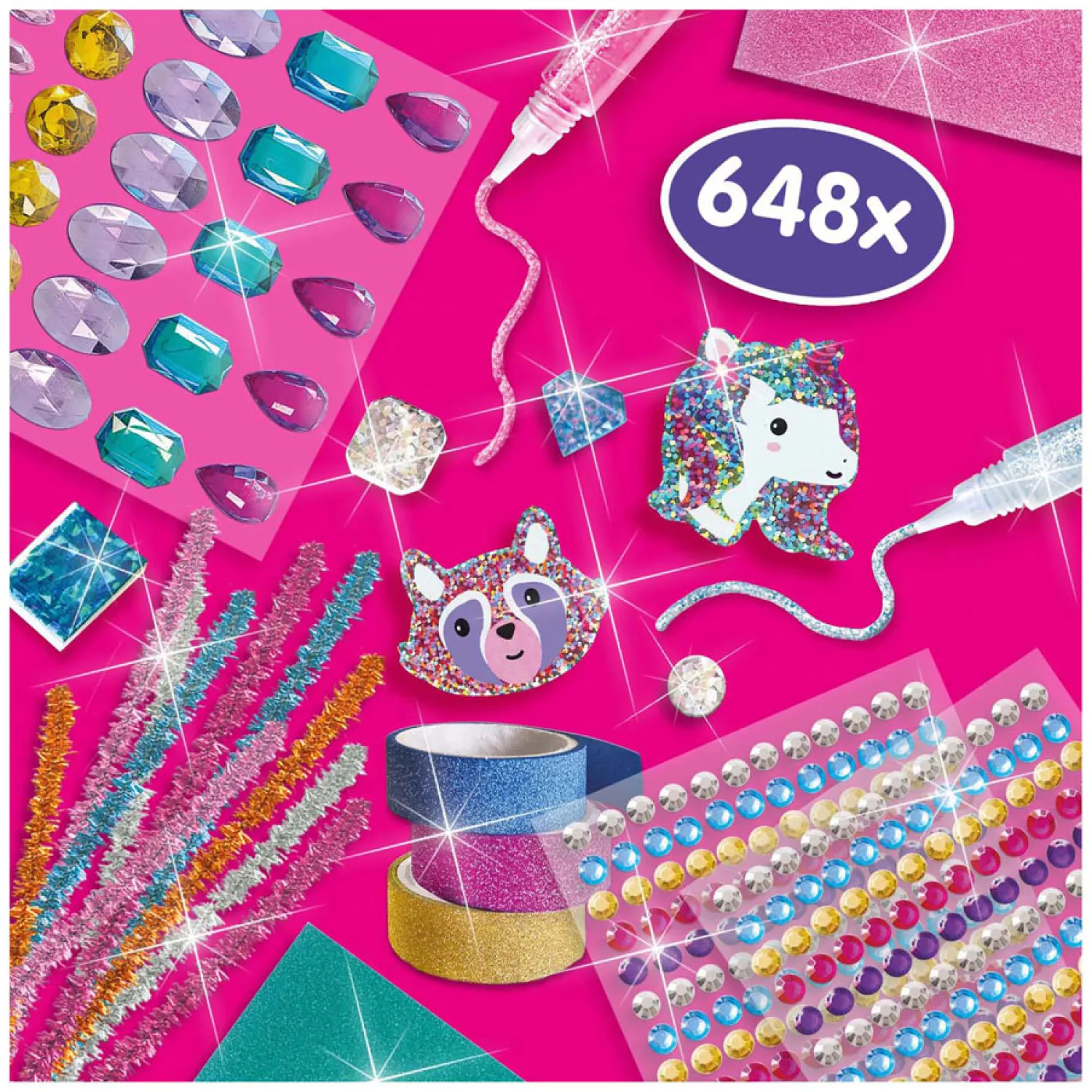 Glitter Mega Knutselbox>SES