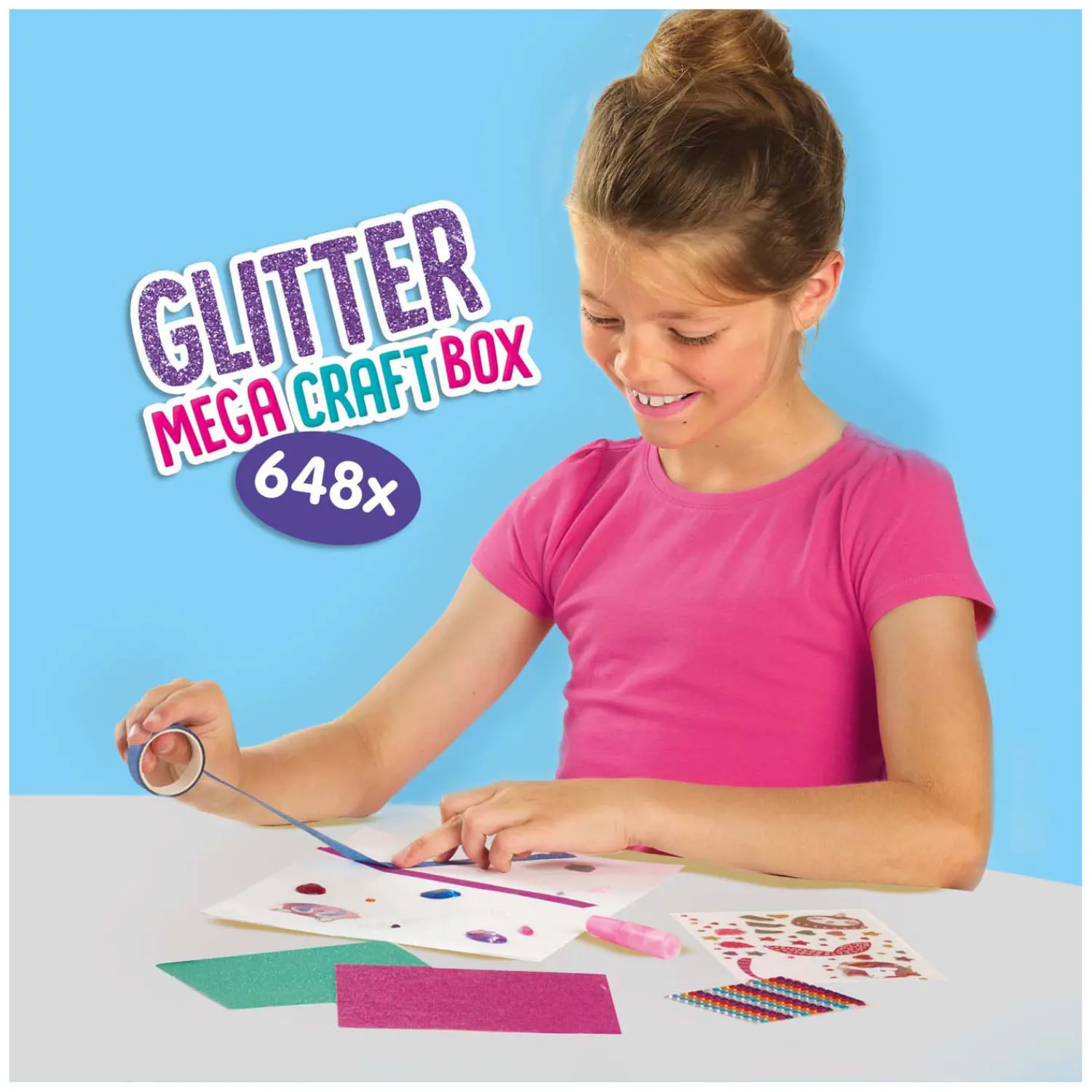 Glitter Mega Knutselbox>SES