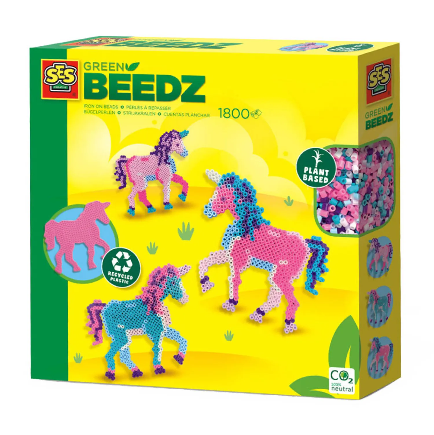 SES Green Beedz - Strijkkralenset Unicorn Sale