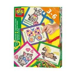 SES Ik Leer Borduren Hot