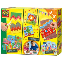 Ik Leer Knippen, Mozaïeken en Prikken-SES Discount