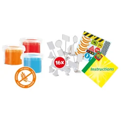 Klei Verkeer - 3 Kleipotjes>SES Clearance