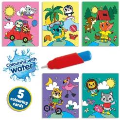 Kleuren met Water Kleurboek - Op Reis>SES Sale