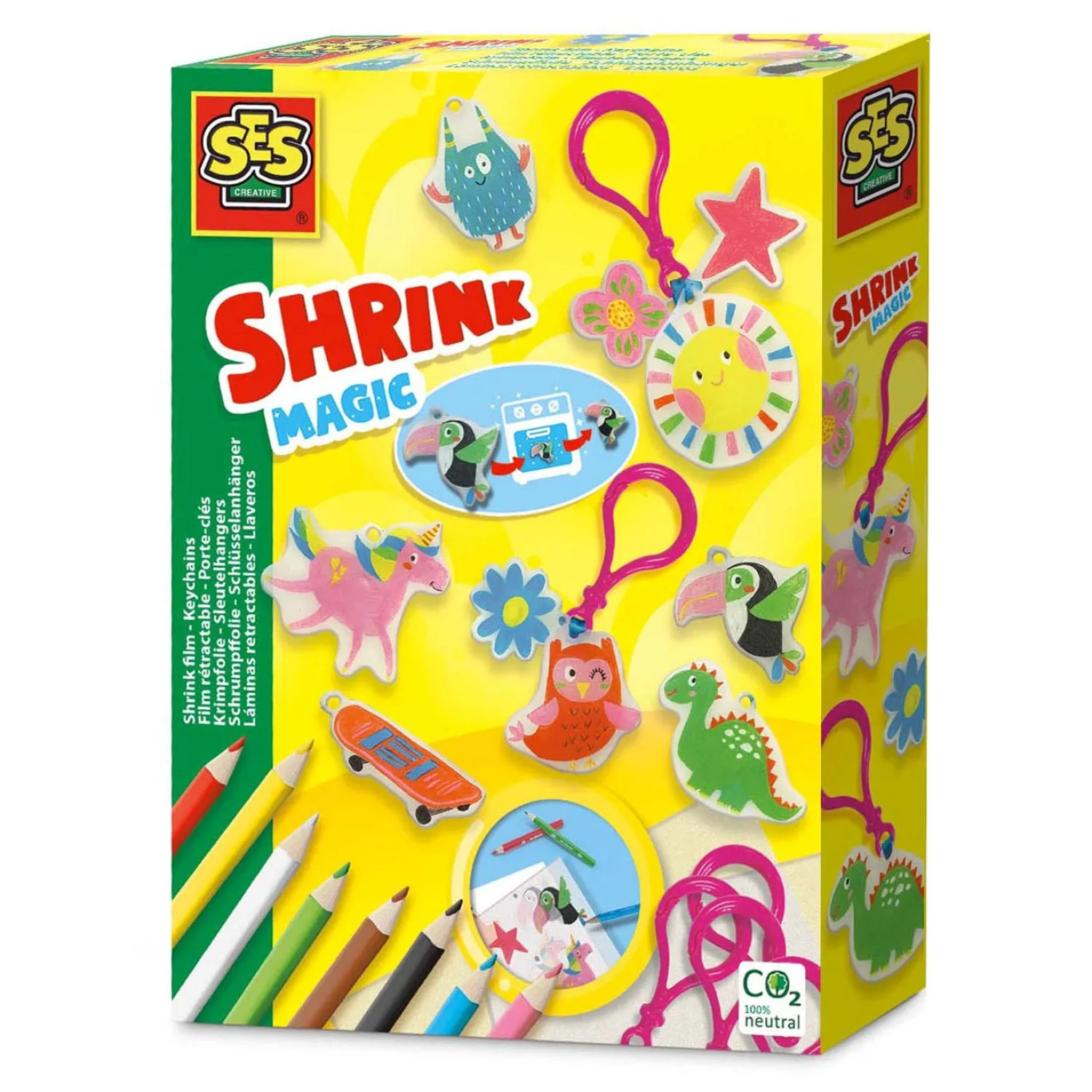 Krimpfolie - Sleutelhangers-SES