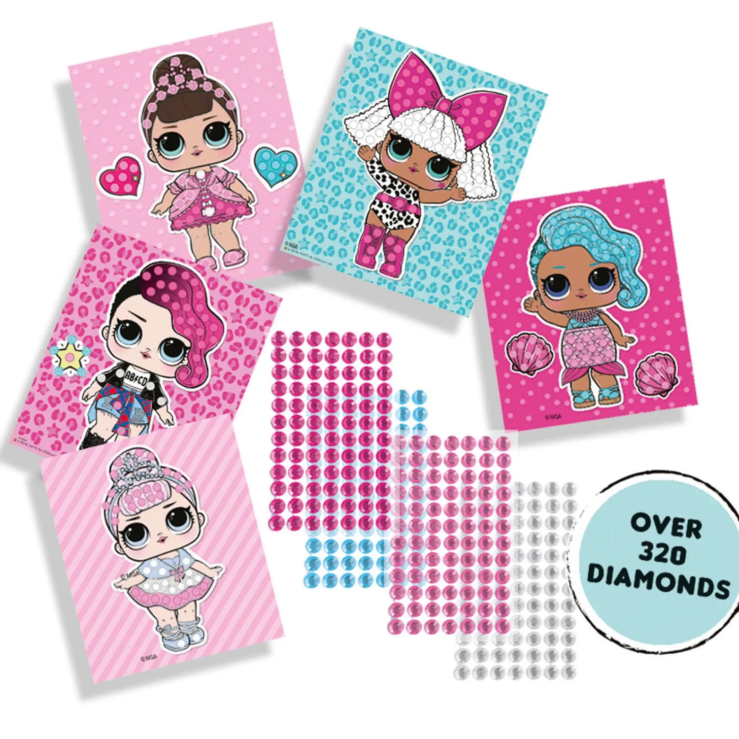 SES Mozaiek Diamantjes>L.O.L. Hot